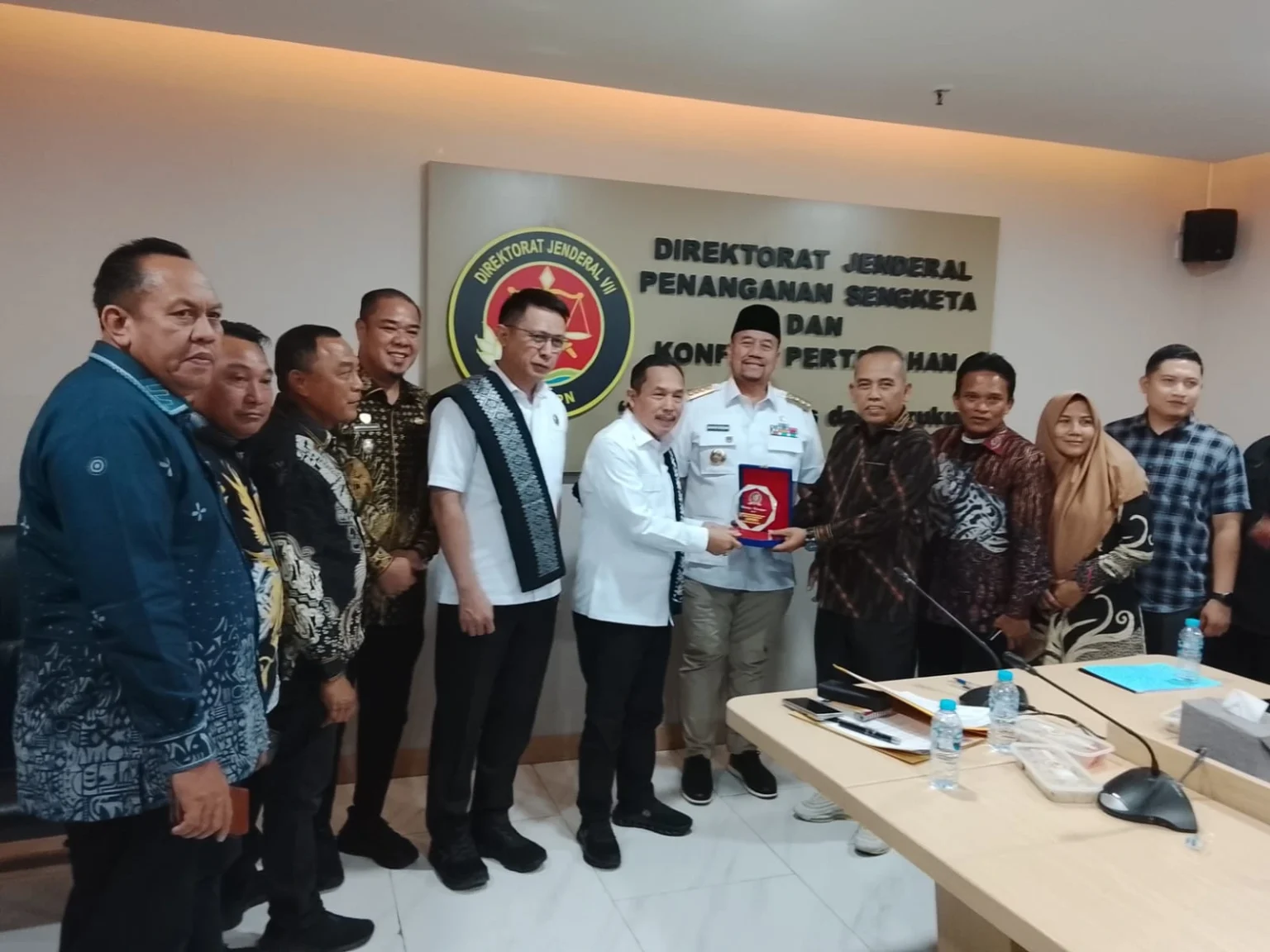 Bupati Batu Bara dan Pansus PAD Temui Kementerian ATR/BPN