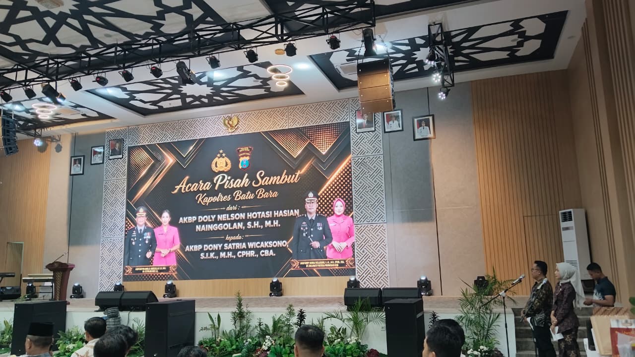 Pisah Sambut Kapolres Batu Bara, Ketua PC IPNU Batu Bara tekankan untuk perkuat sinergi dan kolaborasi