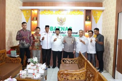 Komisioner BAZNAS Batu Bara Audiensi dengan Ketua BAZNAS Sumut, Bahas Panen Raya dan Penguatan Zakat