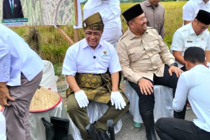 Ketua BAZNAS RI Hadiri Panen Raya Program Lumbung Pangan BAZNAS Batu Bara