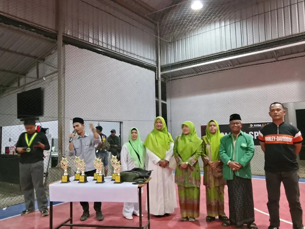 Malam Pembagian Hadiah Liga Pelajar IPNU Berlangsung Meriah Diwarnai Nobar Final